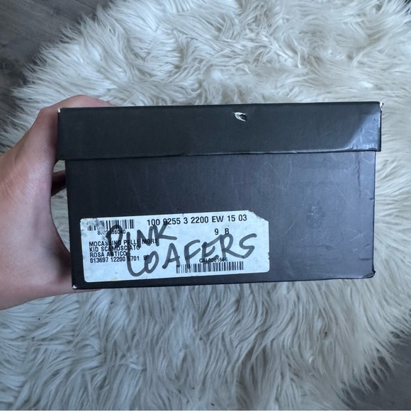 Gucci mocassino pelle mors pink suede horesbit loafers - Picture 8 of 8